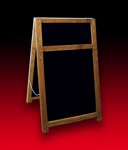 A-Framed Sidewalk Chalkboard 48"L x 24"W x 44"H